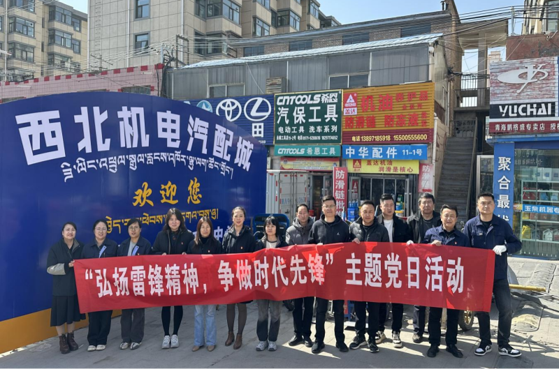 三建公司黨支部、團(tuán)支部聯(lián)合開展“雷鋒月”主題黨日、團(tuán)日活動