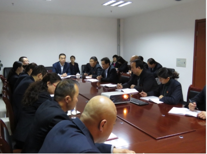 集團(tuán)黨委成員、紀(jì)委書記李志明來我司宣講黨的十九大精神