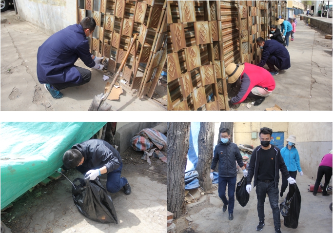 中共青海省第三建筑工程有限公司支部委員會(huì)開(kāi)展“黨旗領(lǐng)航，愛(ài)衛(wèi)同行”主題黨日活動(dòng)